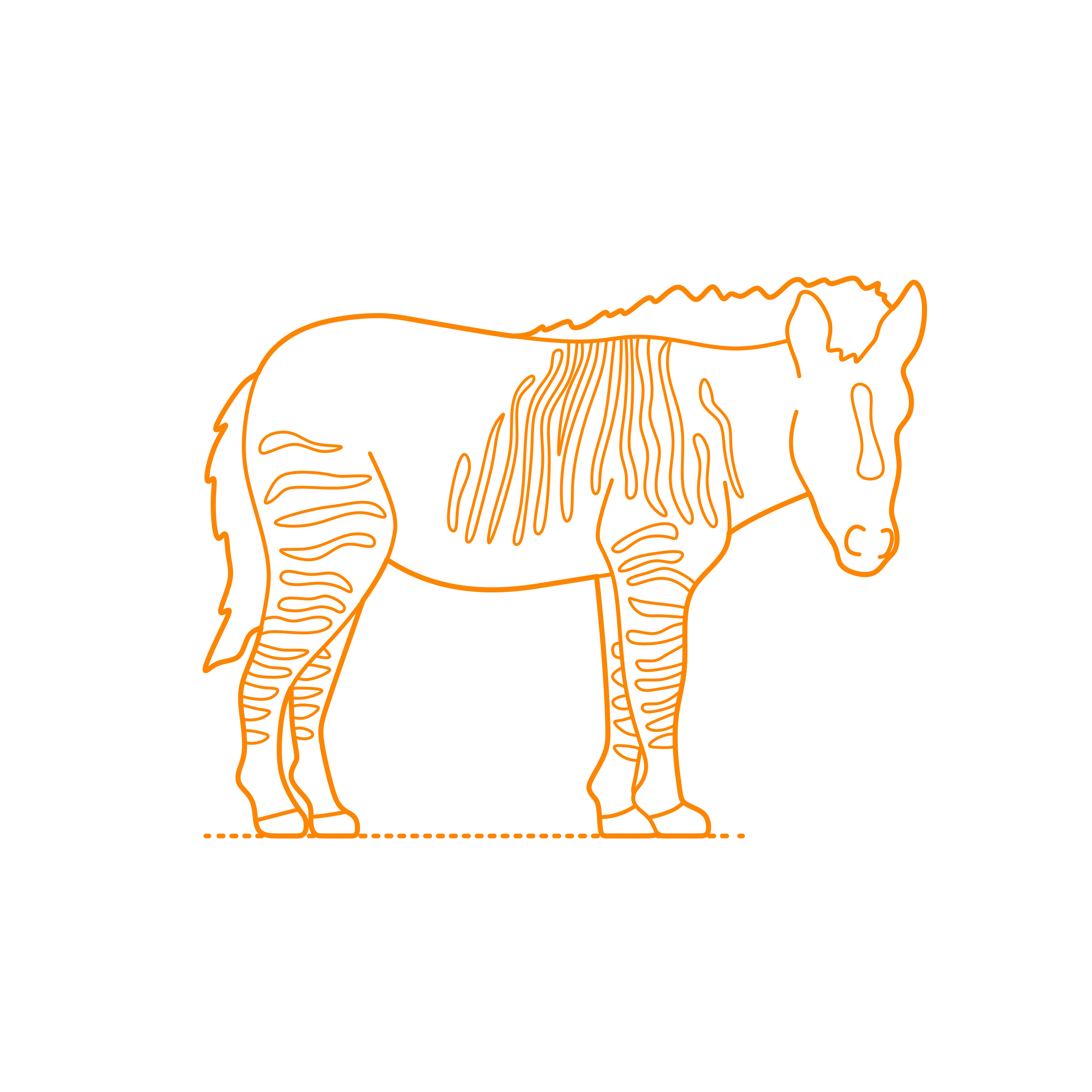 Animals Equines Zony Vinyl Cutting Svg File Free Vectors